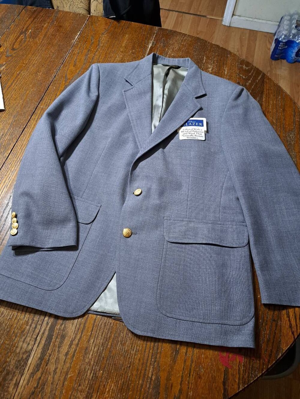 New 44XL Madison Grey Singl Breast Notch Lapel Suit Sport Coat Jacket Blazer NWT